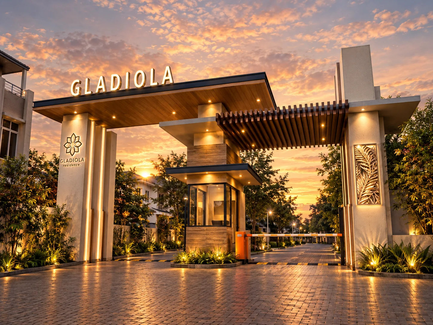 Single Gate System Gladiola Residence